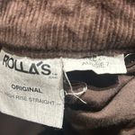 Rolla's Original High Rise Straight Corduroy Jeans
Women's size 25 Dark Brown Photo 5