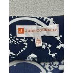 Jude Connally Ali Tank Top Large Chinoiserie Navy Sleeveless Non Wrinkle Stretch Blue Photo 3