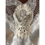 Delicates NWT Vintage Bridal Body Suit Teddy ivory size medium Photo 3