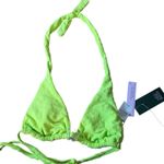 Wild Fable Women's Daisy Textured Triangle Bikini Top - Size XS - NWT Photo 0