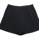 Vince High Waist Black Wrap Pleated Skort sz 10 Photo 5