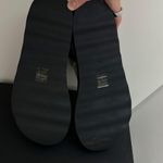 Maje  Frankie Sandals Gladiator Chain Logo Black Leather EU 41 US 10.5 NEW Photo 10