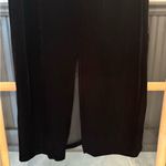 Vintage Equestrian Designs Black Velvet Maxi Skirt ~ Size Medium 🍄 Photo 2