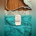 Hanky Panky  Teal Lace Lingerie Nightie Vintage 90s Y2K Photo 1