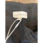 Lucy Paris  Y2K Wrap Skirt Women Medium Neutral Coquette Linen Boho Western 2000s Photo 1