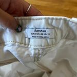 Bershka White Mom Jeans/ Women's White Jeans Photo 2