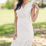 Matilda Jane Womens  Camp MJ/ gaines Sweet As Sugar Dress size L NWT Photo 3