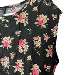 Forever 21  Womens Floral Elastic Waist Dress Sz L Photo 1