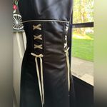 Jessica McClintock Y2K  by Gunne Sax strapless corset prom dress, size 9/10 Photo 3