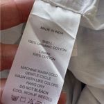 Quince  100% Organic Cotton Sleeveless Maxi Dress Size Large Striped Blue White Photo 13