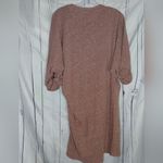 Free People  Beach Heathered Dusty Pink Asymmeteical Loose Fit Cover-Up Photo 1