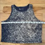 Zyia Active Women's Grey/Purple Speckled Crop Tank Top XL Photo 4