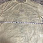 Tibi Sheer Gauze Easy T-Shirt Yellow Butter Photo 3