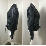 MILWAUKEE LEATHER Rider Jacket Leather Black Small Photo 2