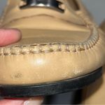 Salvatore Ferragamo  Sport Tan Leather Gancio Moccasin Loafers Shoes size 8AA Photo 9