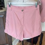 Matching Set Rose Pink Button Vest Comfy Shorts New Size XS Photo 2