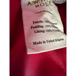 A.W.A.K.E. MODE‎ Small Lucy Faux Leather Padded Top Handle Bag Red Photo 10