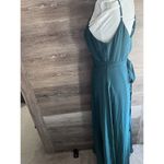 Birdy Grey  Dress Formal Women Size Small Green Cindy Wrap Chiffon Prom Wedding Photo 6