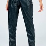 Princess Polly Black Leather Pants Photo 0
