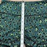 Fleo Booty Shorts Green Animal Print Size‎ Medium Photo 6