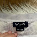 Splendid  Purple Tie Dye Waffle Long Sleeve Top Photo 4