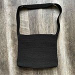The Sak Original Crochet Knit Black Purse Shoulder Bag Medium Handbag Photo 4