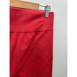 Aerie Leggings Womens Large Coral Pink Offline Seamless Capri Cropped Legging Photo 3