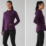 Mountain Hardwear Hooded Pullover Women Medium Purple Lightweight Activewear Photo 1