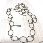 Lee ROBERT MORRIS sterling silver long link chain, NWOT Photo 7