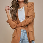 VICI ✨HP✨AMBER LINEN BLEND BLAZER✨ Photo 0