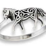 Sterling Silver  Filigree Horse Ring 7 Photo 1