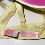 PINK - Victoria's Secret PINK Victoria’s Secret Yellow Leopard Print Wear Everywhere Push-up Bra Photo 6