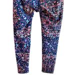 Oiselle  Women’s Sz Small Spandos Leggings in Disco Print Cropped Photo 5