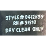 AB Studio  Women's Black Pleated Skirt‎ Zips on the Side Size 10 23 1/2" Long Photo 3