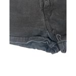 Farm Rio Black Lightly Distressed Cuffed Classic Denim Jean Shorts Women Sz 40 M Photo 2
