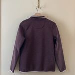 L.L. BEAN Women’s Sweater Fleece Pullover Sweatshirt in Raisin Purple Size S Photo 5