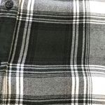Soft Plaid Long Sleeve Black White Green Shirt Dip Size XS Photo 7
