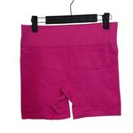 Wild Fable Hot Pink Ribbed Seamless Shorts Photo 0