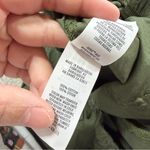 Aerie NWT  Women’s Avenue Baggy Cargo Pants Pull On Lightweight in Green Flame L Photo 12