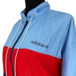 Adidas | M | VINTAGE 90's Zip-Up Hidden Hood Nylon Windbreaker Track Jacket Photo 4
