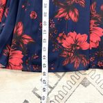 Sachin + Babi  Crossover Pleated Floral Midi Dress Size 10 Photo 8