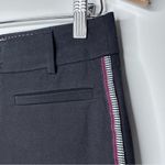 Anthropologie The Essential Slim Black Side Stripe Ankle Chino Pants Size 0 Photo 5