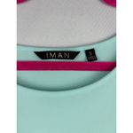 IMAN Womens Sleeveless Mint Tank Top S Polyester/Spandex Stretchy Green Photo 2