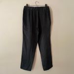 Theory Navy Blue 100% Silk Trouser Pants Lightweight Minimalist Women size Small Photo 5