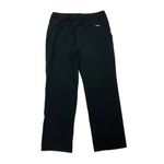 St. John  Caviar Jeans 14‎ Black Straight Leg Classic Workwear Minimalist Photo 3