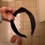 Black Plush Headband Photo 0