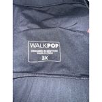 NWOT Walk Pop Women Black Dusty Pink Sports Bra Size 3X Strappy Removable Padded Photo 5