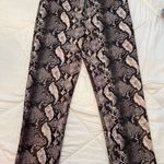 Urban Outfitters Leather Snake Print Pants Photo 0