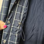 Ralph Lauren L-RL  Active Womens Size L Blue Plaid Rain Coat Windbreaker NEW‎ Photo 3