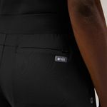 FIGS  High Waisted Salina FORMx Wide Leg Scrub Pants in Black, Size Large Photo 6